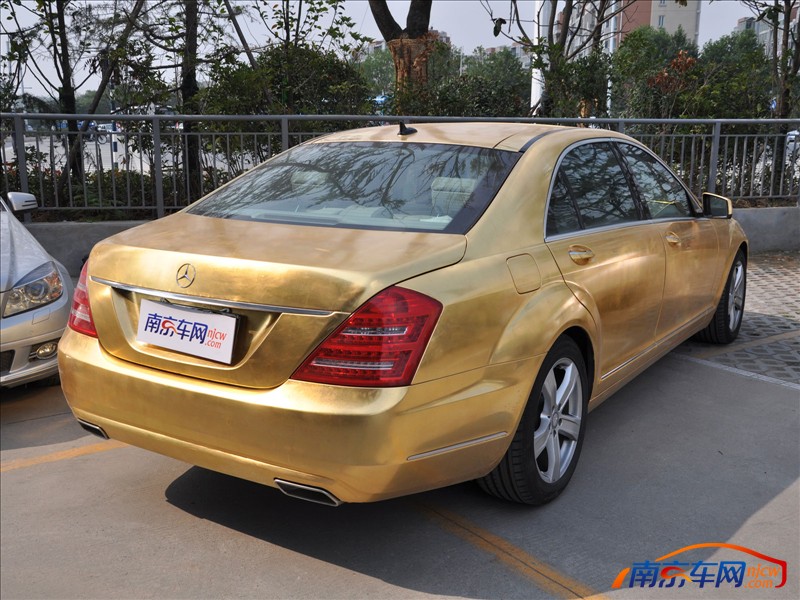 黄金奔驰s350 外观
