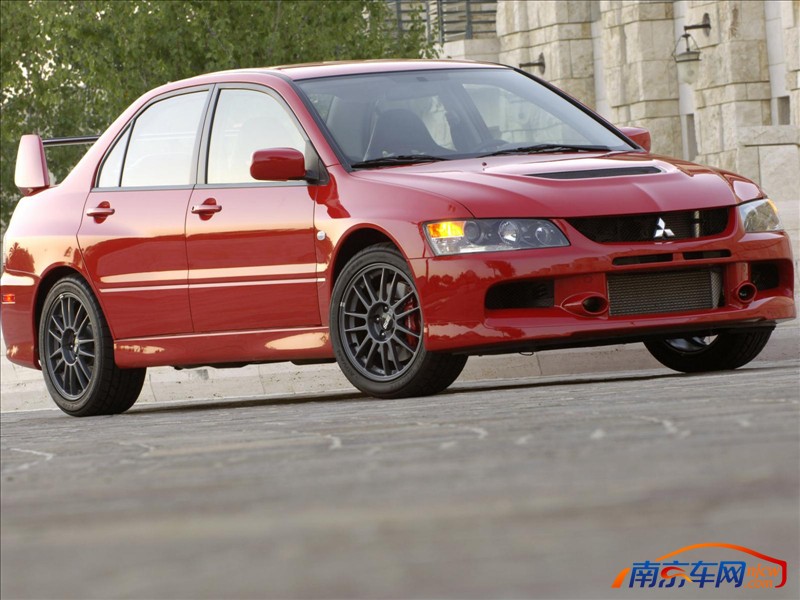 2006款三菱lancer evolution mr 外观