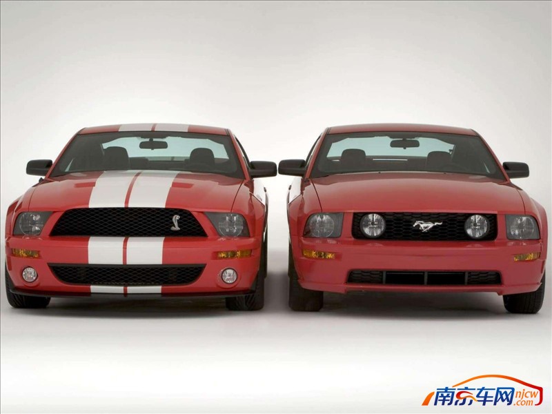 2005款福特野马 眼镜蛇shelby gt500 外观