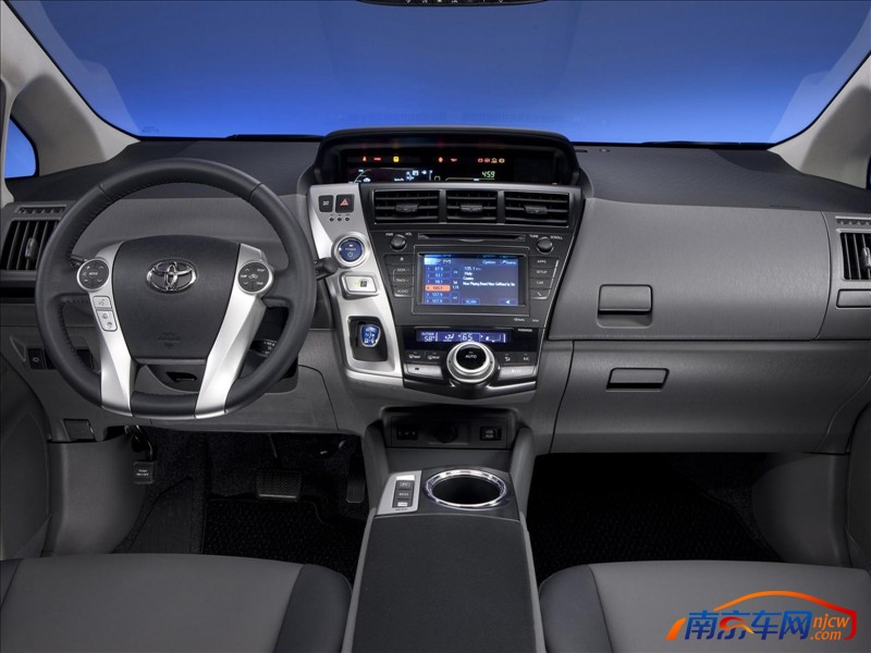 2012款丰田普锐斯 v 中控台