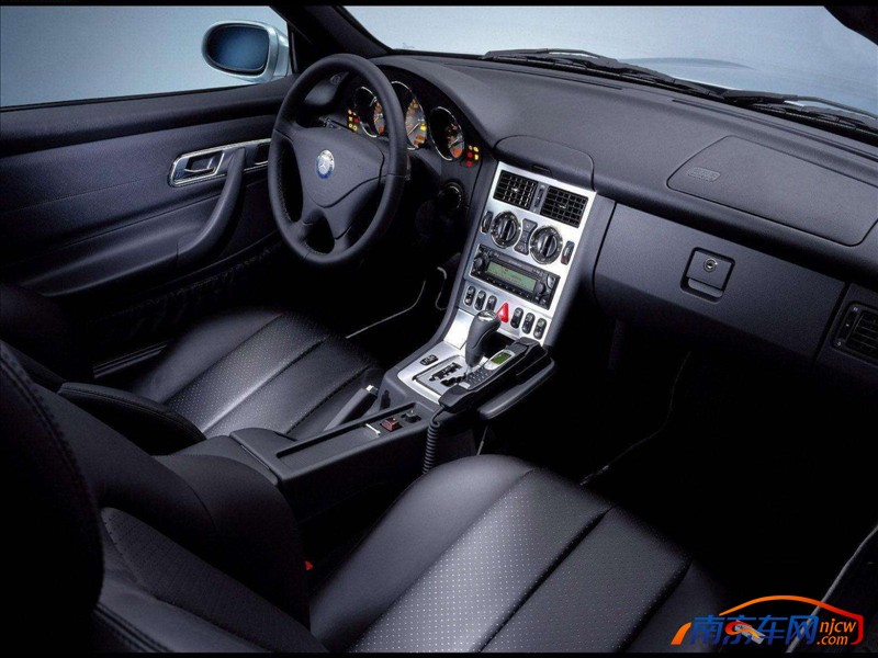 2002款梅赛德斯奔驰slkclass special edition 中控台