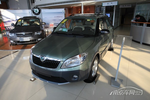 南京苏舜明达斯柯达晶锐scout版独家到店