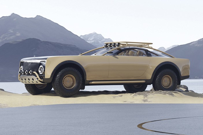 迈巴赫概念车projectmaybach今晚正式亮相