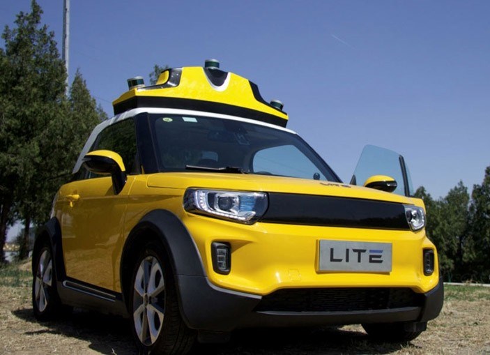 北汽新能源推lite无人驾驶版本北京车展亮相