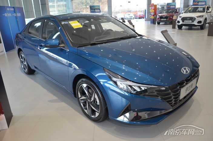 南京北京现代伊兰特少量现车全系优惠04万