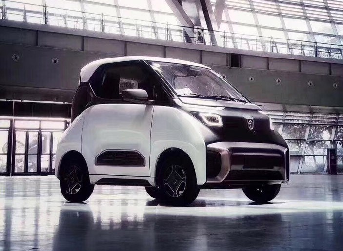 宝骏发布e200纯电动车官图 采用两座布局