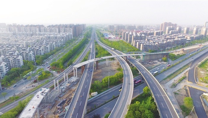 南京江北快速路图片